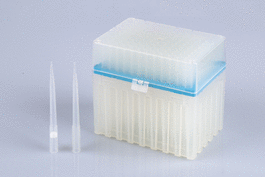 1250 uL Filtered Pipette Tips, Clear, Racked, Sterile, 96/rack, 10 racks/pk, 50 racks/cs