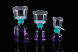 150 mL Vacuum Filtration, 0.10 m, PVDF, Sterile, 1/pk, 12/cs