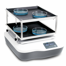 SCILOGEX SCI-O180-S2 Orbital Digital Shaker with 2 x 18900185 Anti-Slip Tissue Culture Flask Platform (3Kg capacity), 100-220V, 50/60Hz, US Plug