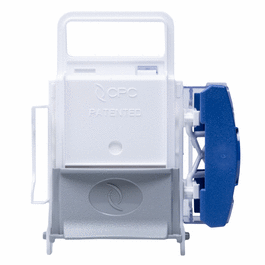 CPC (Colder) AseptiQuik W(R) Quick-Disconnect Fitting, High-Flow Large-Bore, Genderless Sanitary, High-Temperature Polycarbonate, 1-1/2 in. Sanitary