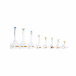 Volumetric Flask, Class A, Individually Certified, Wide Mouth, 10 mL