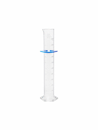 10 mL Measuring Cylinder, Double Scale To Deliver, Class A, Individually Certified