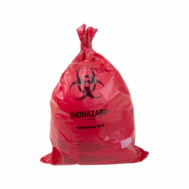 Biohazard Disposable Bags, 12 x 18 in.