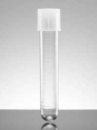 Falcon 14mL Round Bottom PS Test Tube, w/o Cap, Sterile, 125/pk, 1000/cs