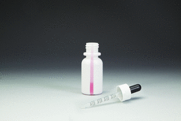 Window Strip Vials with Calibrated Droppers - Amber