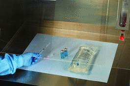 Sterile HCl Chemo Prep Mat 15.5 x 11
