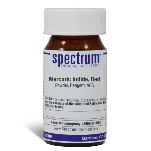 Mercuric Iodide, Red, Powder, Reagent, ACS