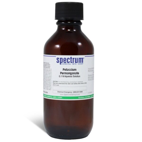 Potassium Permanganate, 0.1 N Aqueous Solution