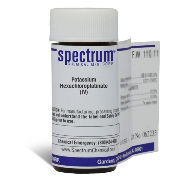 Potassium Hexachloroplatinate (IV)