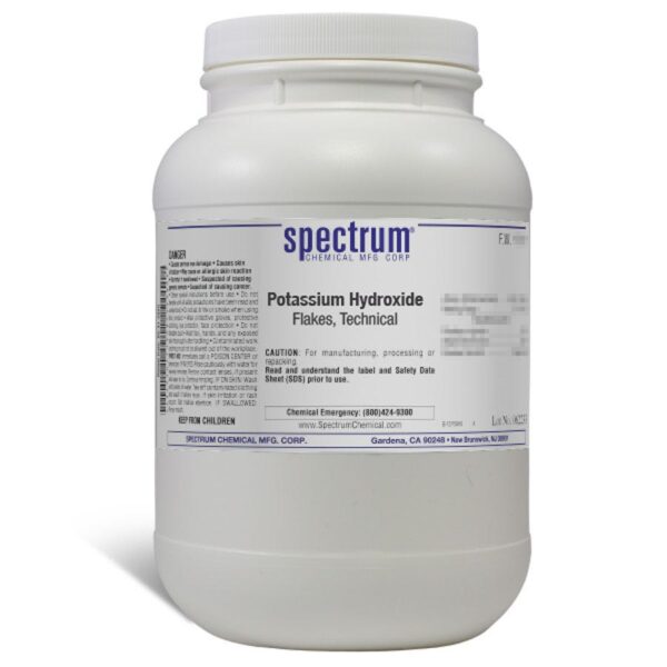 Potassium Hydroxide, Flakes, Technical