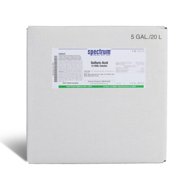 Sulfuric Acid, 0.100N, APHA, Solution