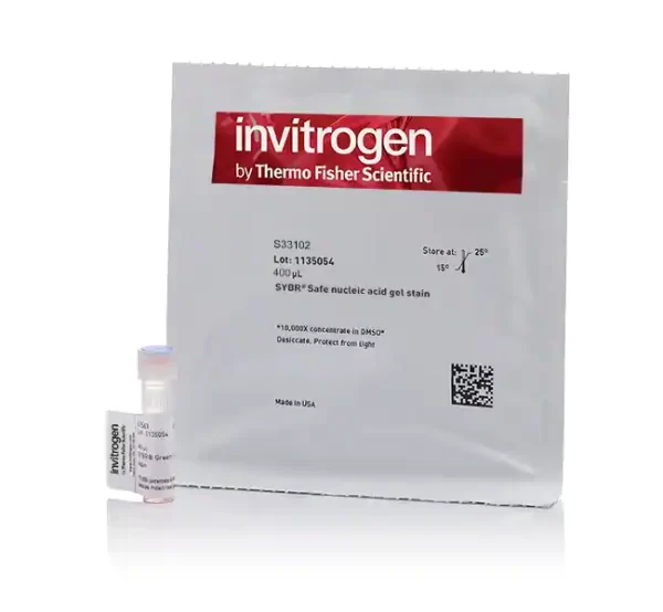 Invitrogen™ SYBR™ Safe DNA Gel Stain SKU: s33102