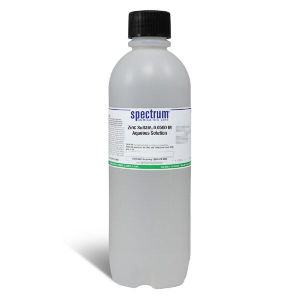 Zinc Sulfate, 0.0500 M Aqueous Solution, USP Volumetric Solution