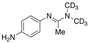 N'-(4-Aminophenyl)-N,N-dimethylacetamidine-d6