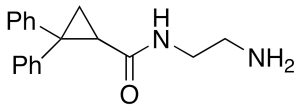N-(2-Aminoethyl)-2,2-diphenylcyclopropanecarboxamide