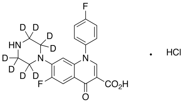 Sarafloxacin-d8 Hydrochloride