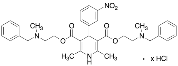 Nicardipine O-Desmethyl-O-methyl(phenylmethyl)amino]ethyl) Ester Hydrochloride