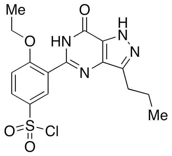 5-(5-Chlorosulfonyl-2-ethoxyphenyl)-3-propyl-1,6-dihydro-7H-pyrazolo[4,3-d]pyrimidin-7-one