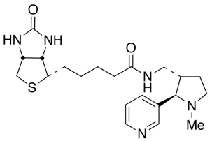 N-Biotinyl trans-3’-Aminomethylnicotine(Mixture of Diastereomers)