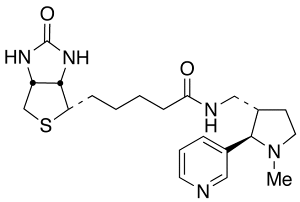 N-Biotinyl trans-3’-Aminomethylnicotine(Mixture of Diastereomers)