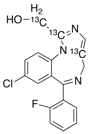 1’-Hydroxy Midazolam-13C3
