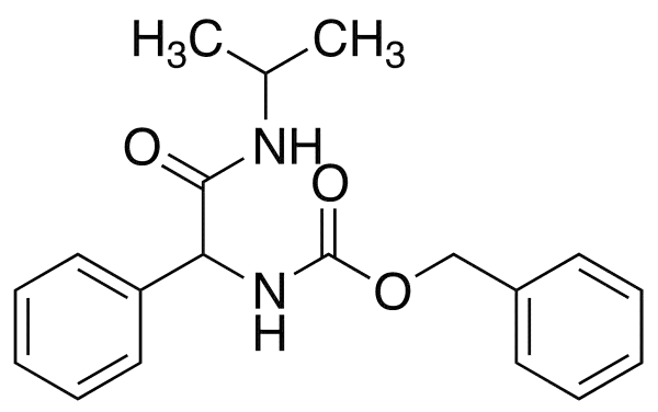N-Cbz-N'-isopropyl-DL-phenylglycinamide