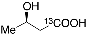 (3R)-3-Hydroxybutyric Acid-1-13C