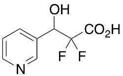 2,2-Difluoro-3-hydroxy-(3-pyridyl)propionic Acid