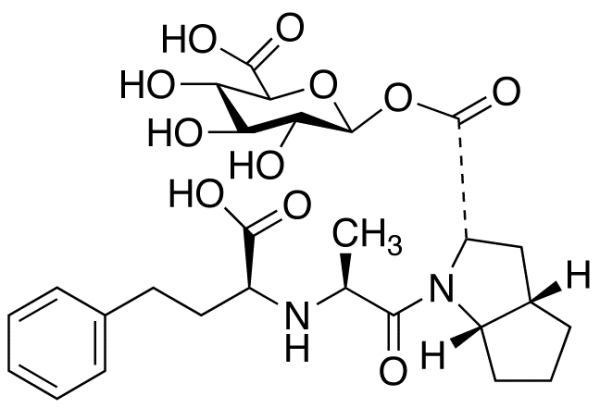 Ramiprilat Acyl-Beta-D-glucuronide >65%