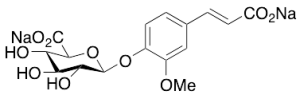Ferulic Acid 4-O-beta-D-Glucuronide Disodium Salt