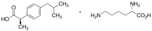(R)-(-)-Ibuprofen (S)-(+)-Lysinate