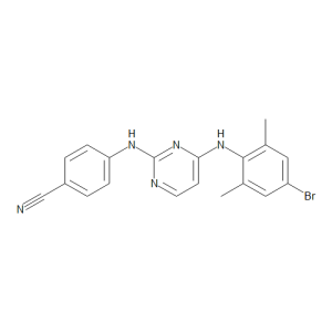Despropenenitrile Bromo Rilpivirine