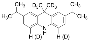 2,7-Diisopropyl-9,9-dimethyl-9,10-dihydroacridine-d6 (Major)