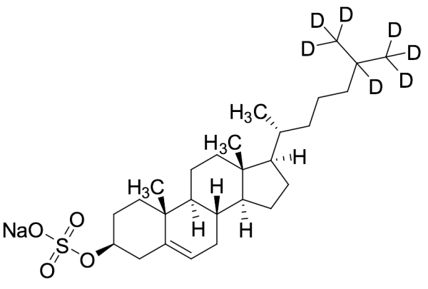 Sodium Cholesterol-25,26,26,26,27,27,27-d7 Sulfate