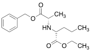 N-[(R)-1-Carbethoxybutyl]-(S)-alanine Benzyl Ester