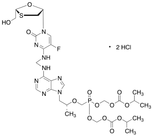 Emtricitabine Tenofovir Disoproxil Dihydrochloride (>90%)