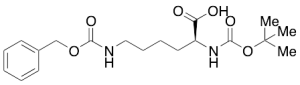 Boc-Lys(Z)-OH N-Phenylmethoxycarbonyl