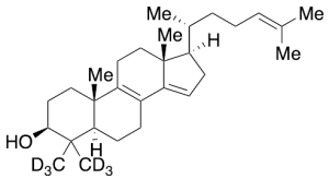 (3Beta,5Alpha)-4,4-Dimethylcholesta-8,14,24-trien-3-ol-d6 (Contain up to 15% Delta25 isomer)