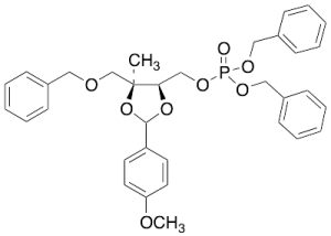 2,3-O-(4-Methoxyphenyl)methylene-2-methyl-D-erythritol Phosphate Benzyl Ether Diphenyl Ether