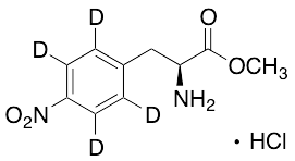 4-Nitro-L-Phenylalanine-d4 Methyl Ester Hydrochloride