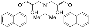 1,1'-[(1-Methylethyl)imino]bis[3-(1-naphthalenyloxy)-2-propanol