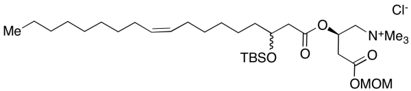 3-tert-Butyldimethylsilyloxyoleyl O-(Methoxymethoxy)carnitine Ester Chloride Salt
