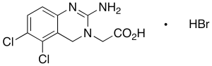 2-Amino-5,6-dichloro-3(4H)-quinazoline Acetic Acid Hydrobromide (Anagrelide Impurity B)