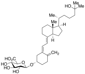 25-Hydroxyvitamin D3 3-Glucuronide >90%