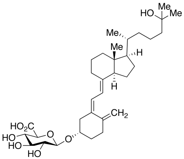 25-Hydroxyvitamin D3 3-Glucuronide >90%