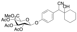 4-Hydroxy-Alpha-(1-hydroxycyclohexyl)benzeneacetonitrile 2,3,4-Tri-O-acetyl-Beta-D-glucuronide Methyl Ester