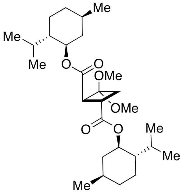 (1S,2R)-3,3-Dimethoxy-1,2-cyclobutanedicarboxylic Acid Di-L-Menthol Ester