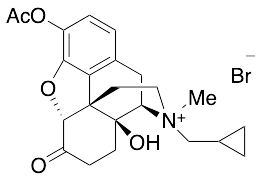 (5Alpha,17S)-3-(Acetyloxy)-17-(cyclopropylmethyl)-4,5-epoxy-14-hydroxy-17-methyl-6-oxomorphinanium Bromide