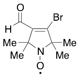 3-Bromo-4-formyl-2,5-dihydro-2,2,5,5-tetramethyl-1H-pyrrol-1-yloxy