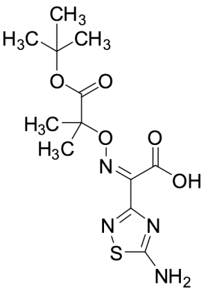 (Z)-2-(5-Amino-1,2,4-thiadiazol-3-yl)-2-(((1-(tert-butoxy)-2-methyl-1-oxopropan-2-yl)oxy)imino)acetic Acid